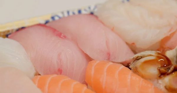 Japansk Sushi Avhämtning — Stockfoto