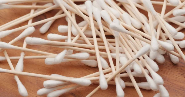 Group Cotton Swabs Close — Stock Photo, Image