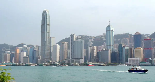 Victoria Harbour Hongkong April 2018 Hongkong — Stockfoto