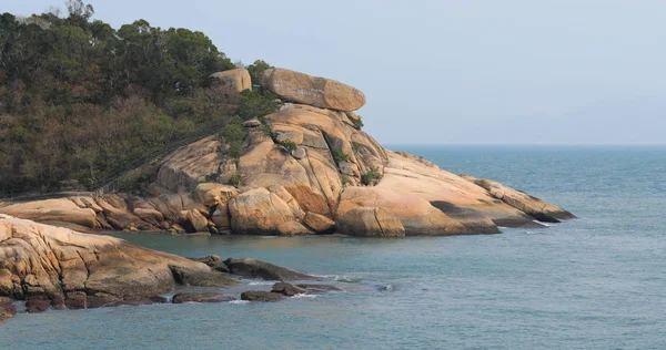 海岸线和海浪景观 — 图库照片