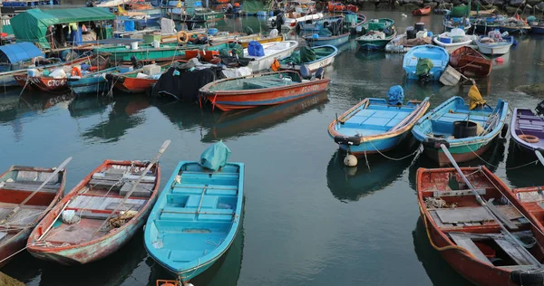 Cheung Chau Hong Kong April 2018 Hong Kong Fiskeläge — Stockfoto