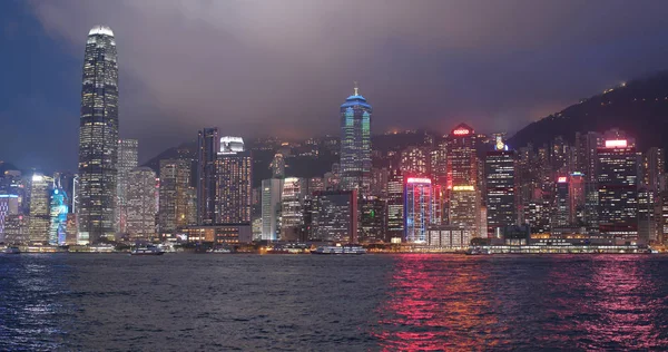 Victoria Harbor Hong Kong April 2018 Hong Kong Stad — Stockfoto