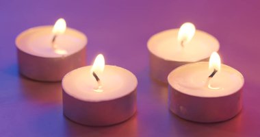 Yakın Işık mumlar yanan