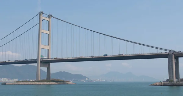 2018年4月 香港青马大桥 — 图库照片