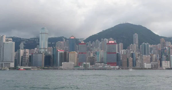 Victoria Harbour Hong Kong Duben 2018 Město Hong Kong — Stock fotografie