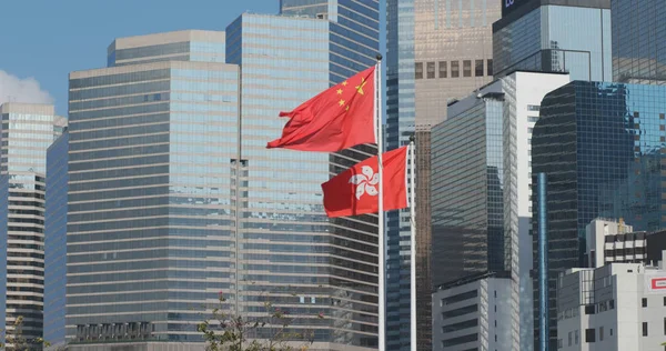 Zentral Hong Kong April 2018 Hong Kong Business Office Tower — Stockfoto