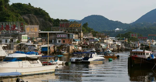 Lei Yue Mun Hong Kong Agosto 2019 Pueblo Pesquero Hong —  Fotos de Stock