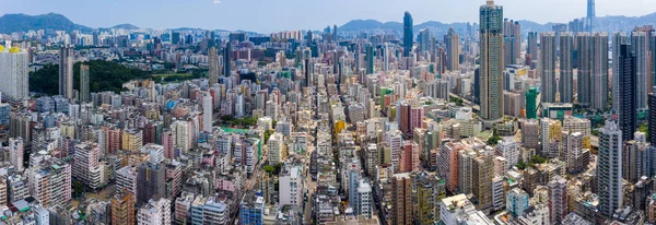 Sham Shui Hong Kong September 2019 Drone 상공을 — 스톡 사진