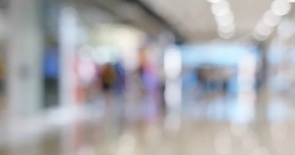 Bokeh de shopping center dentro — Fotografia de Stock