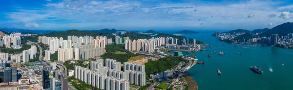 Kwun Tong Hong Kong Вересня 2019 Top View Hong Kong — стокове фото