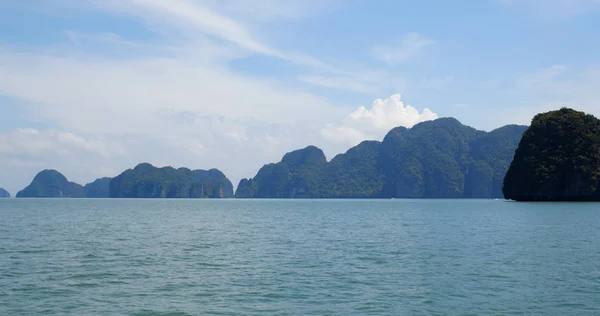 Baía de Phang Nga na Tailândia Phuket — Fotografia de Stock