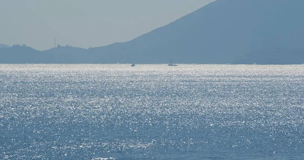 Θαλάσσιος Ωκεανός Κάτω Από Φως — Φωτογραφία Αρχείου