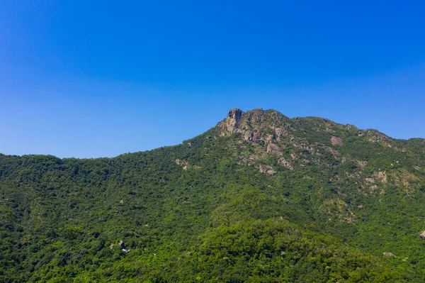 Hong Kong León Roca Montaña —  Fotos de Stock