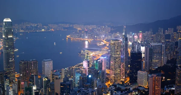 Victoria Peak Hong Kong Října 2019 Hong Kong City — Stock fotografie