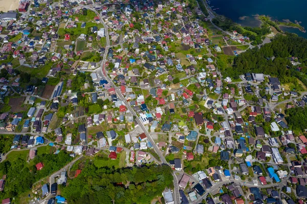 Top View Kawaguchiko Japan — Stock Photo, Image