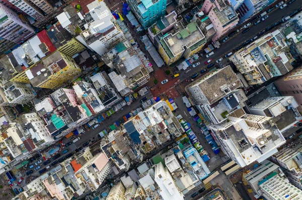 Sham Shui Hong Kong Outubro 2019 Cidade Hong Kong — Fotografia de Stock