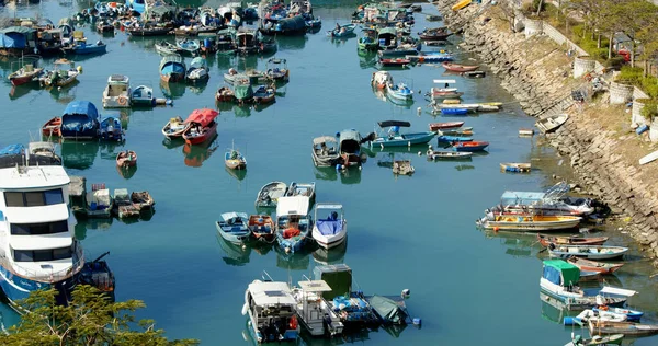 Lei Yue Mun Hongkong Januari 2020 Hongkong Vissersdorp — Stockfoto