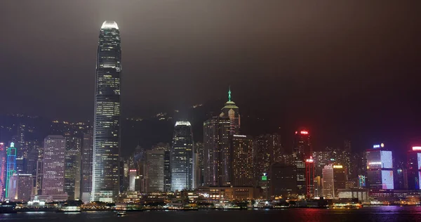 Hong Kong City Town Night — Stock Photo, Image