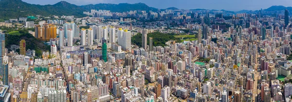 Sham Shui Hong Kong 2019 Airview Hong Kong City — 스톡 사진