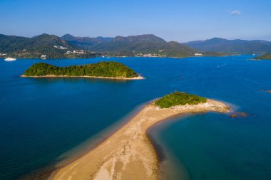 Hong Kong 'daki Sai Kung Ninepin Grup Adası