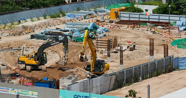 Kai Tak Χονγκ Κονγκ Σεπτεμβρίου 2019 Εργοτάξιο Χονγκ Κονγκ — Φωτογραφία Αρχείου