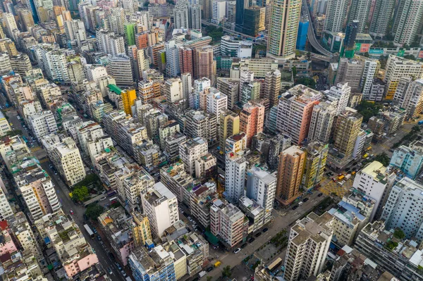 Sham Shui Hongkong Października 2019 Miasto Hongkong — Zdjęcie stockowe