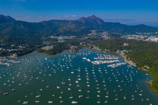 Sai Kung Hongkong November 2019 Ansicht Des Hongkonger Yachtclubs — Stockfoto