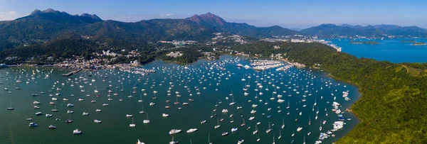 Sai Kung Hong Kong Noviembre 2019 Vista Superior Del Club —  Fotos de Stock