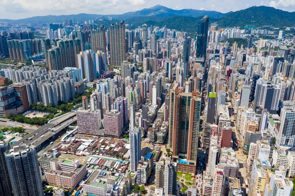 Mong Kok Hong Kong Eylül 2019 Hong Kong Şehrinin Iyi — Stok fotoğraf