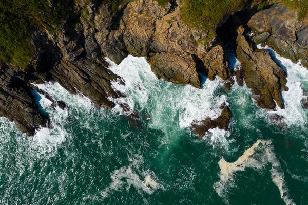 Blick Von Oben Auf Das Meer — Stockfoto