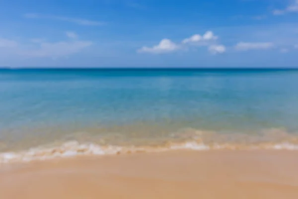 Céu Azul Praia — Fotografia de Stock