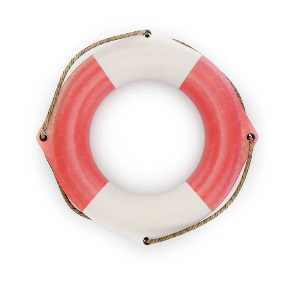 Lifebuoy beyaz — Stok fotoğraf