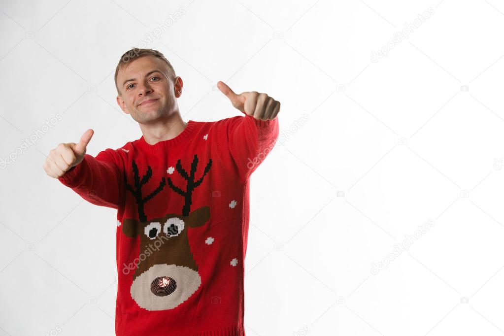 man christmas jumper