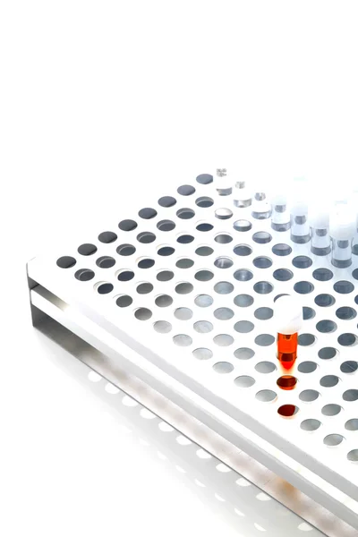 Reagenzglas für Blutproben — Stockfoto