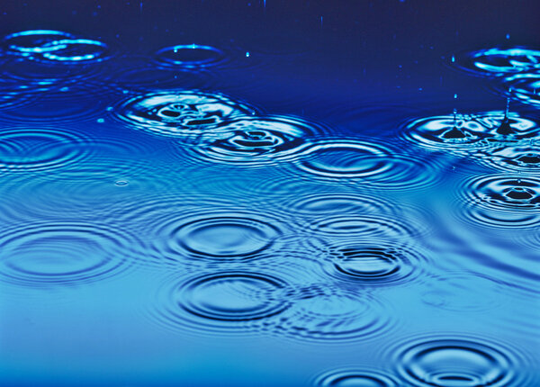 Ripples on water surface 