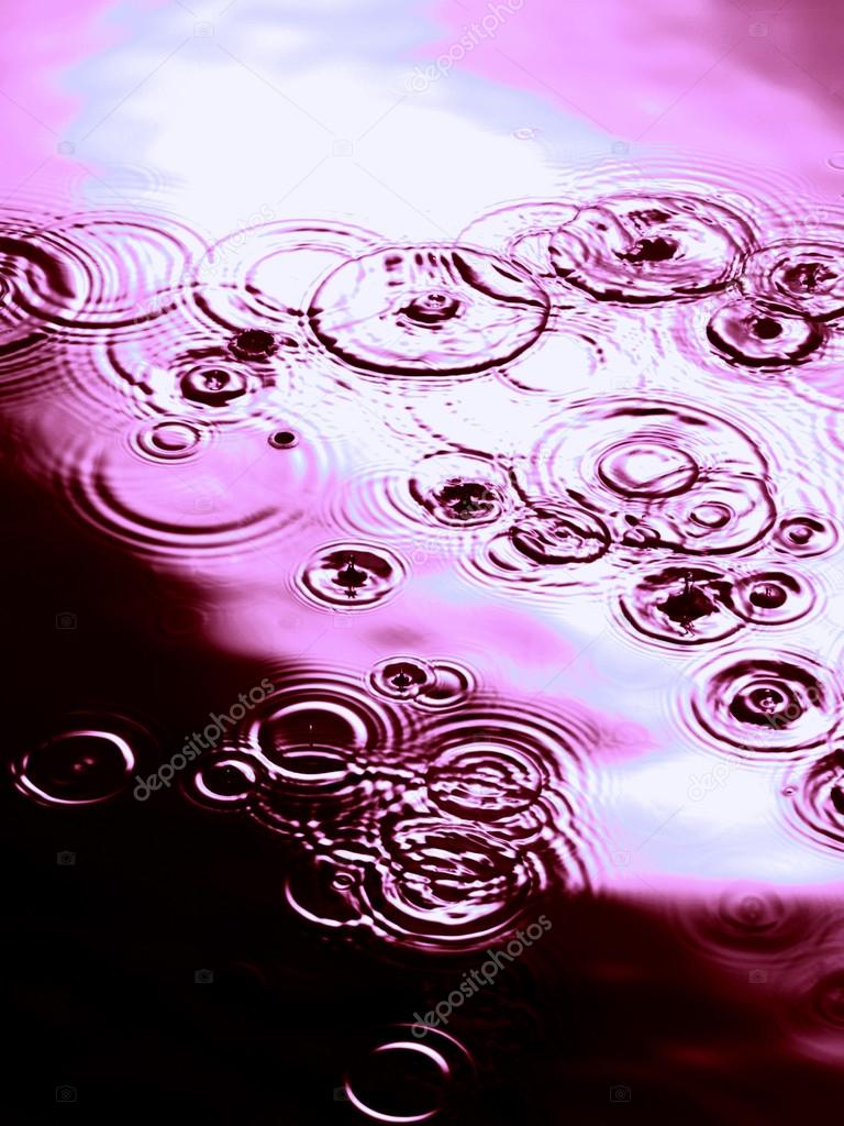 Ripples on water surface 