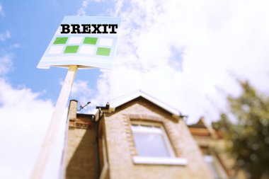 Ev brexit işareti ile