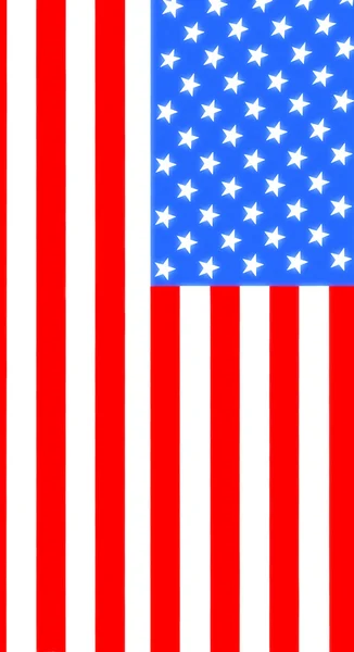 Vollbild-Aufnahme der amerikanischen Flagge — Stockfoto