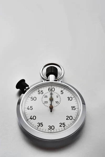 Stopwatch counting the time — Stock Photo, Image