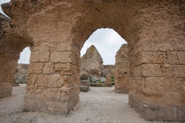 Güney yönü Antonine Thermae