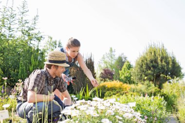 Bahçıvanlar bitki Kreş çalışma