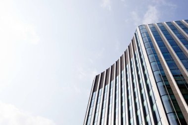 Modern gökdelen şehir 