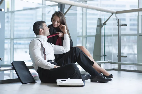 Male and female coworkers — Stock Photo, Image