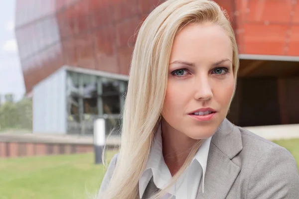 Young beautiful businesswoman — Stock Photo, Image