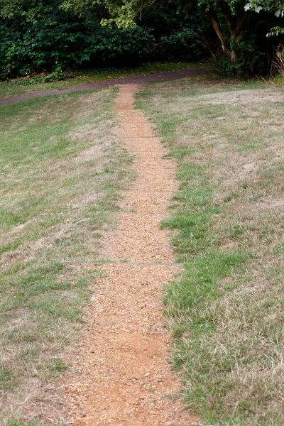 Lane in British countryside — Stock Photo, Image