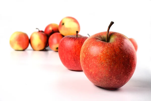 Estudio de manzanas rojas — Foto de Stock