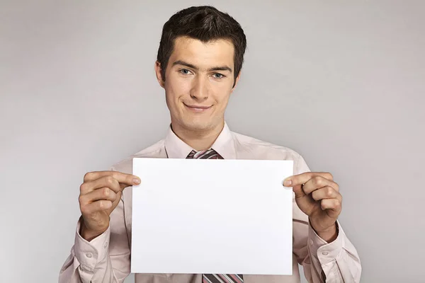 Young happy businessman — Stock Photo, Image