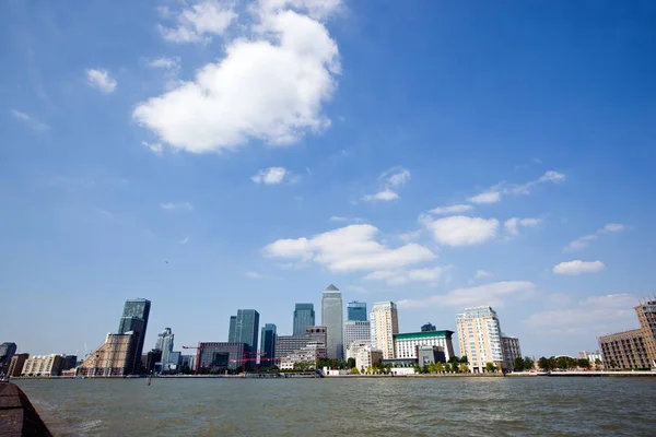 Canary wharf manzarası — Stok fotoğraf