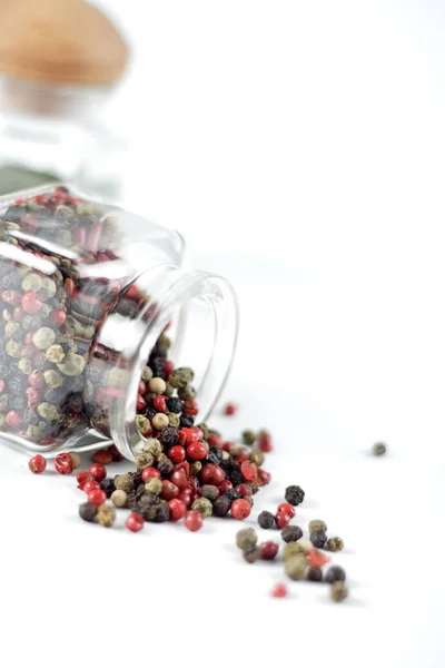 Mixed pepper seeds — Stockfoto
