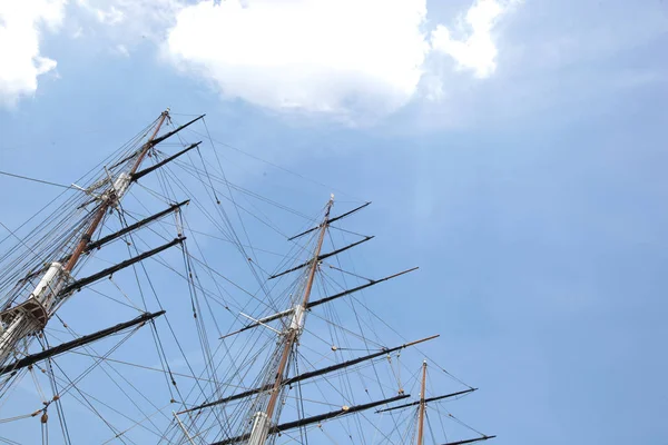 Three masted ship — Stock Photo, Image